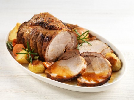 Préparer le rôti de porc à l'autocuiseur