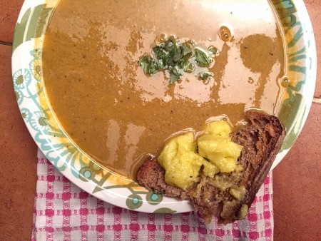soupe de poisson au blender